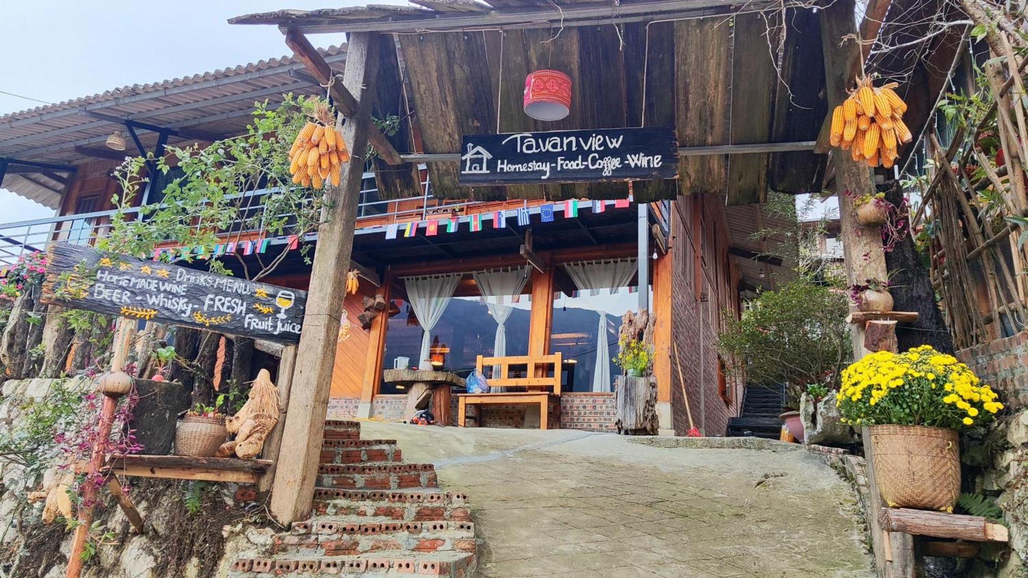 Tavan View Homestay Sapa Exterior foto