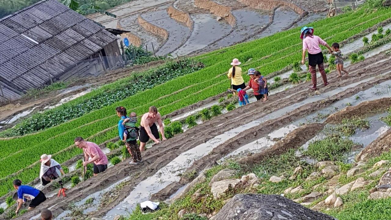 Tavan View Homestay Sapa Exterior foto